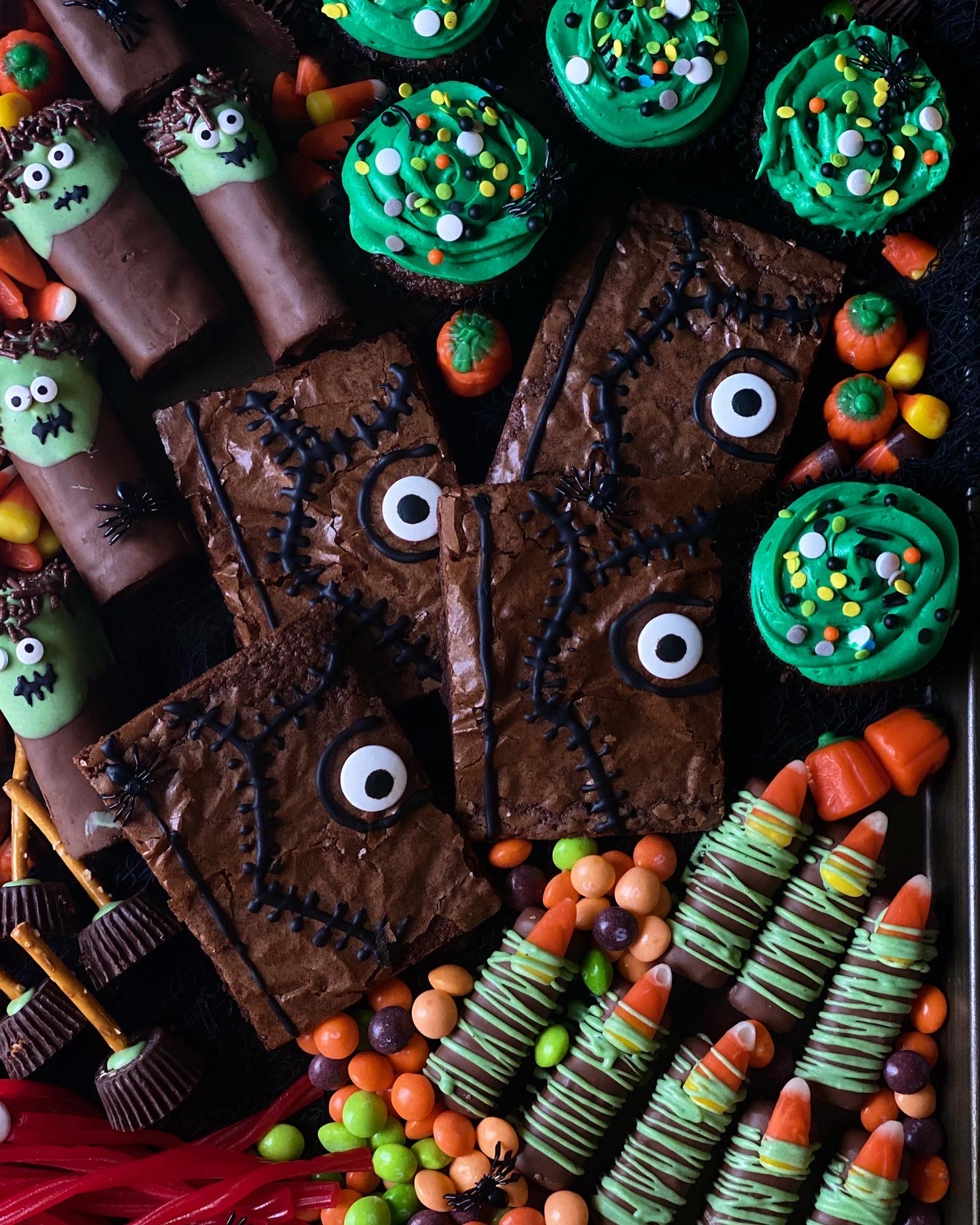 hocus pocus spell book brownies and treats